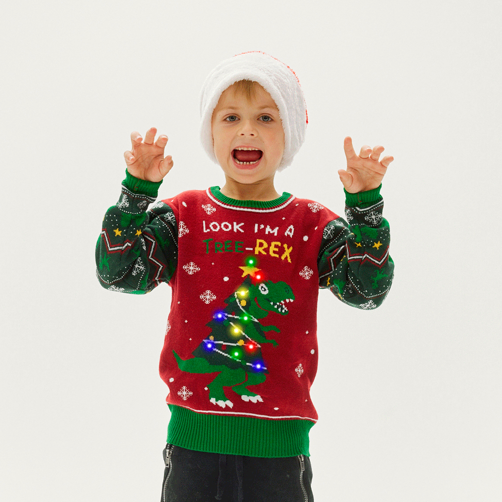 The Tree-REX Sweater - Børn